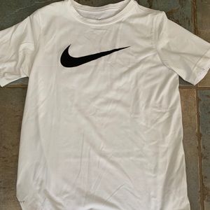 Boys Large White Nike T-shirt